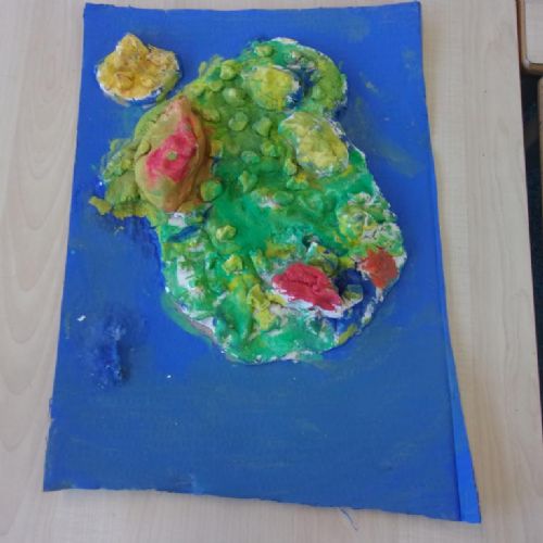 Some of Year 3 made salt dough messy maps of different countries in Africa. We learnt about their physical geography  including rivers and if they have higher areas of land.