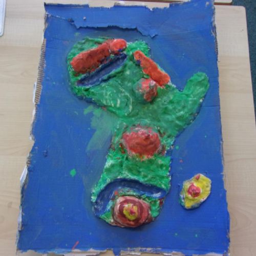 Some of Year 3 made salt dough messy maps of different countries in Africa. We learnt about their physical geography  including rivers and if they have higher areas of land.