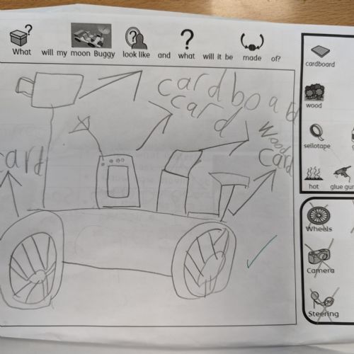 We designed own our Moon Buggies.