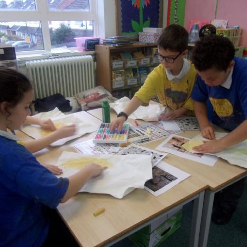 Year 3 Cave paintings