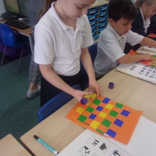 Year 3 Kente patterns